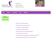 Tablet Screenshot of innovativephysio.com.au